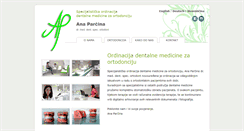 Desktop Screenshot of ortodont-zagreb.com