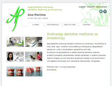 Tablet Screenshot of ortodont-zagreb.com